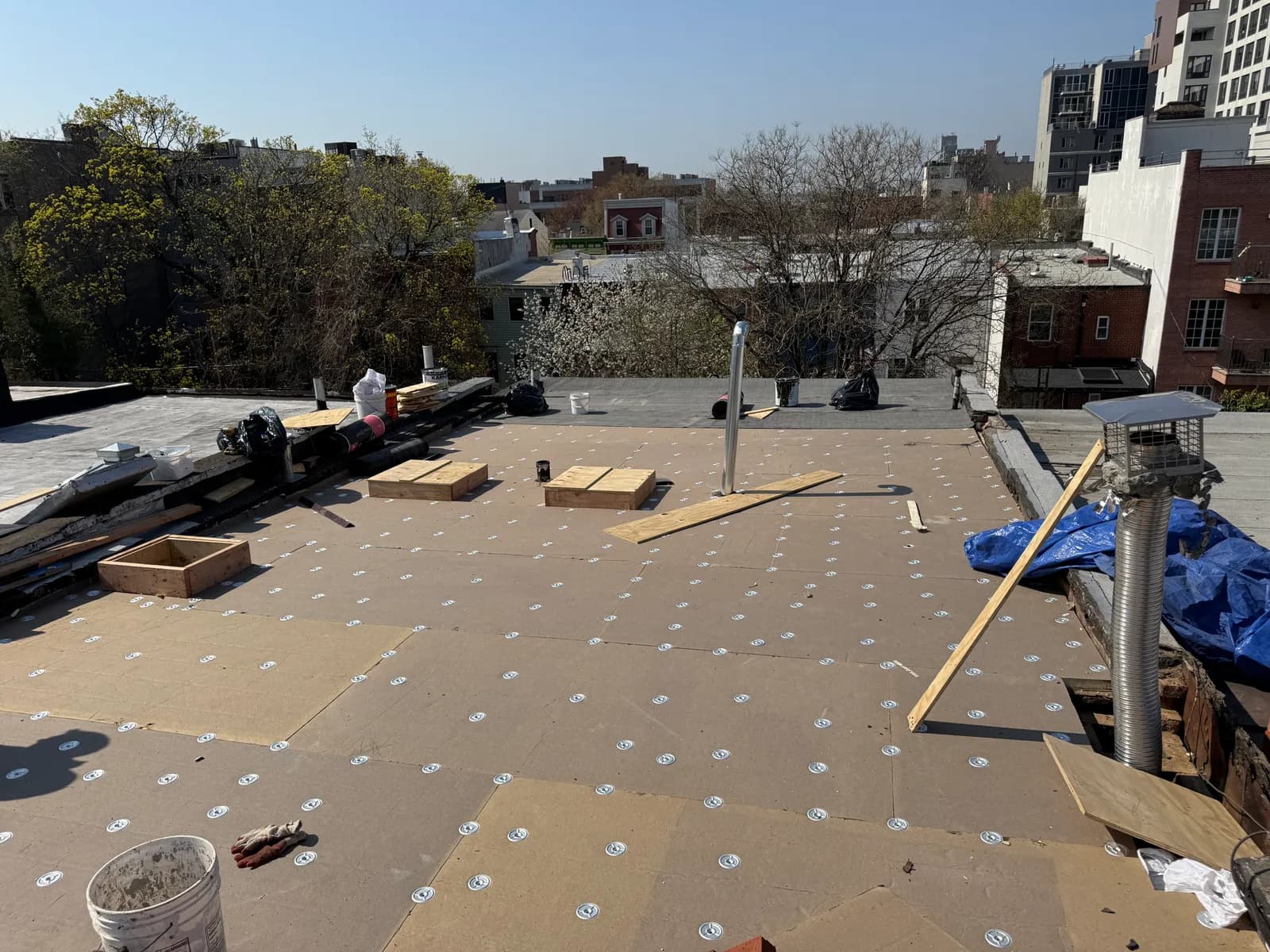 Brooklyn Flat-Roof Install